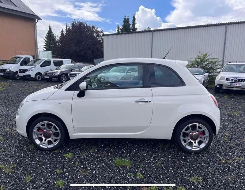 Gebraucht Fiat 500 101 PS (74 kW) 2010 Weiß Kleinwagen