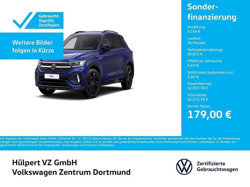 Lapiz blue metallic Gebraucht 2024 VW T-Roc R-line SUV | 33.984 € (Fairer Preis) - Bild 1/4