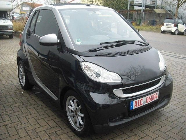 Gebraucht Smart ForTwo Cabrio 71 PS (52 kW) 2008 Schwarz Cabrio
