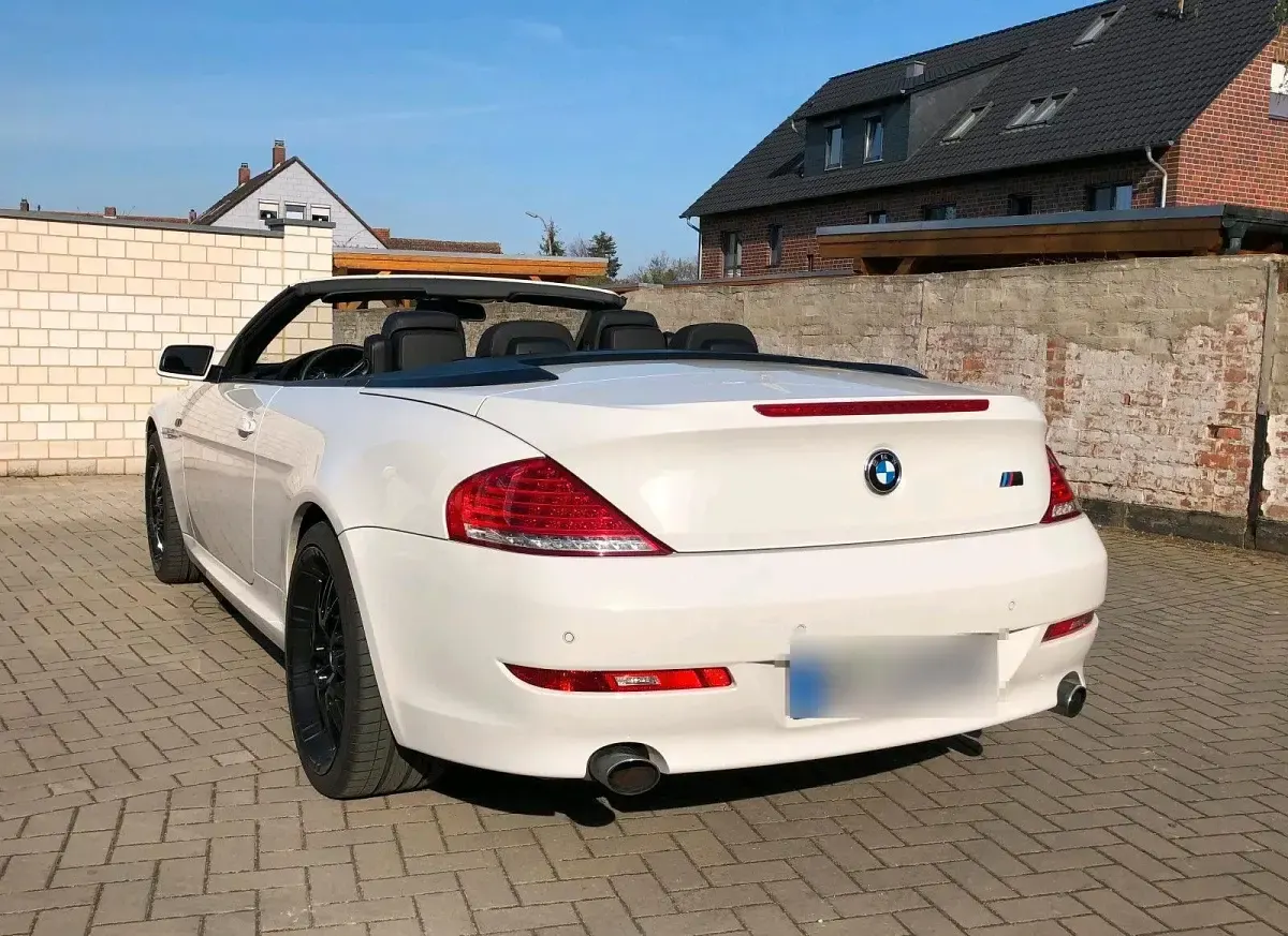 Gebraucht BMW 650 Cabriolet 367 PS (269 kW) 2008 Weiß Cabrio