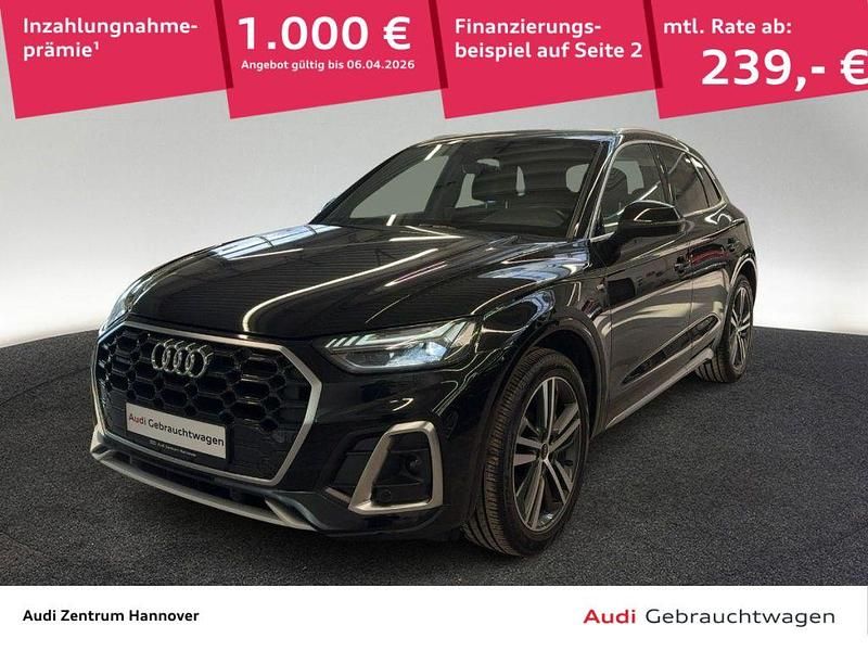 Gebraucht Audi Q5 S-Line 286 PS (210 kW) 2022 0e mythosschwarz metallic (metallic) SUV