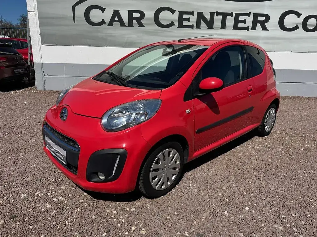 Gebraucht Citroën C1 SELECTION 68 PS (50 kW) 2013 Rot Kleinwagen