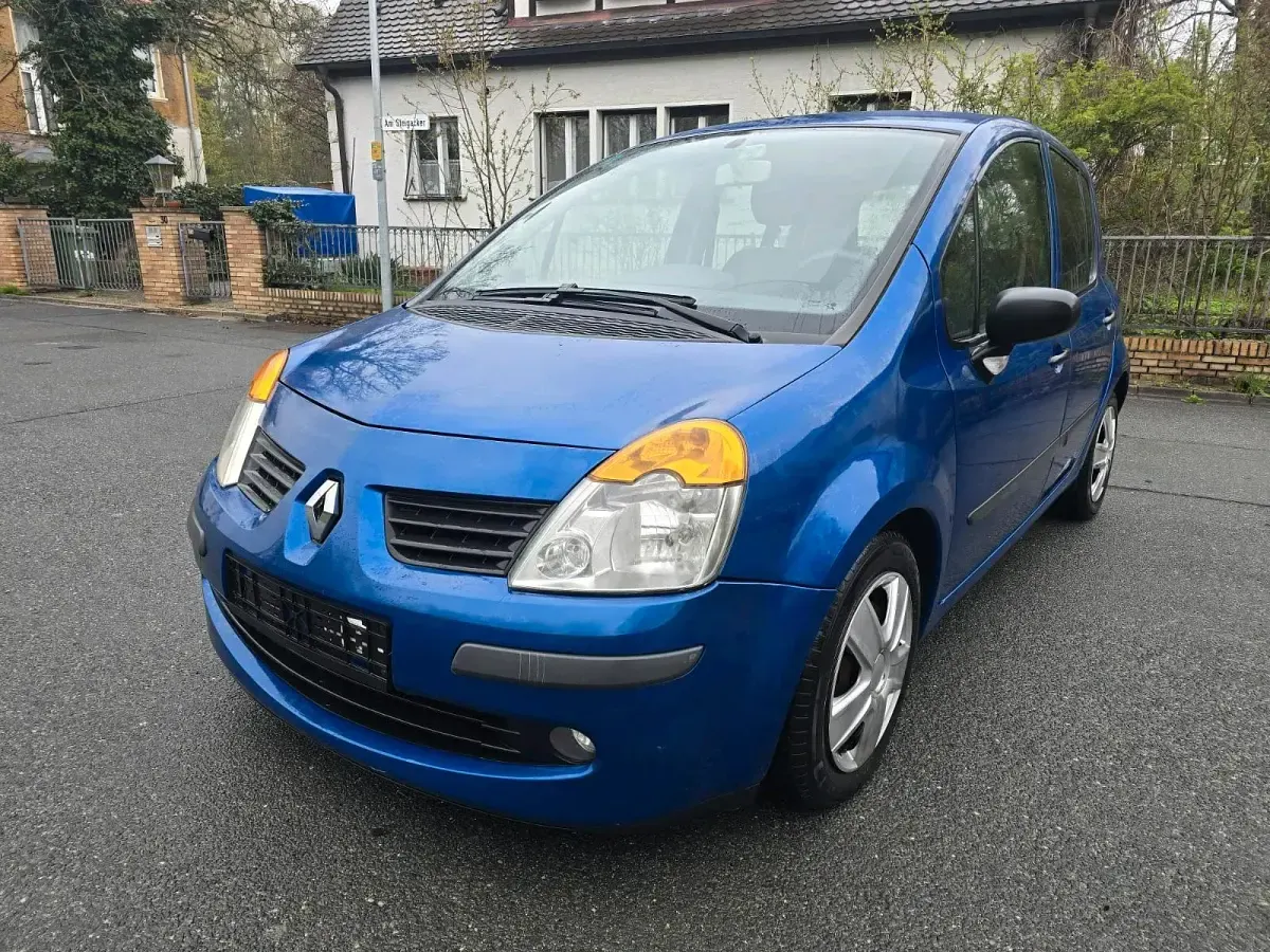 Usata Renault Modus 85 CV (62 kW) 2007 Blu Monovolume