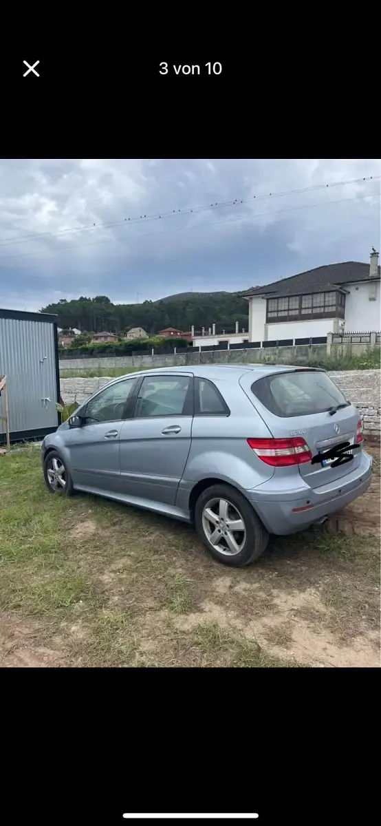 Gebraucht Mercedes B200 2005 Silber Van / Kleinbus