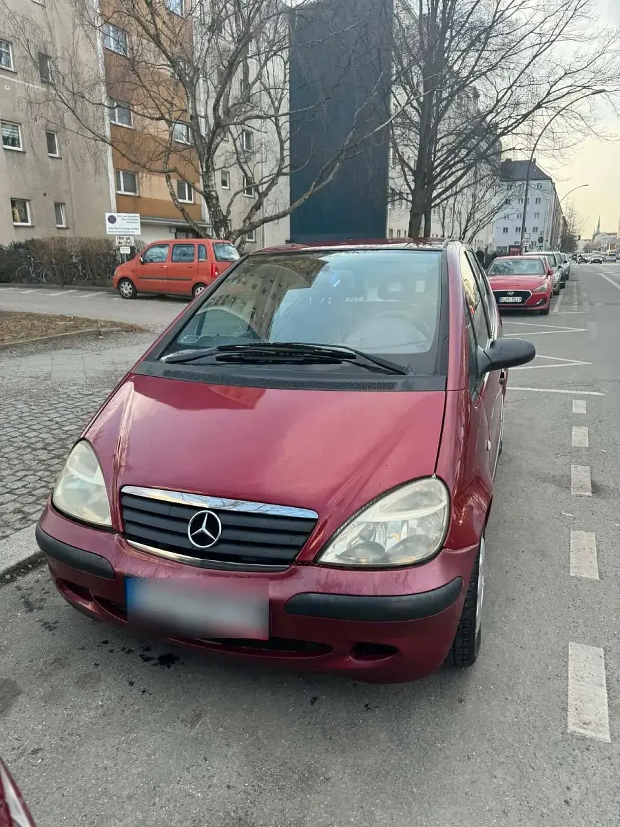 Gebraucht Mercedes A170 2005 Rot Kleinwagen