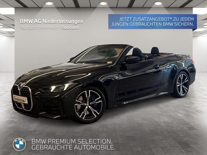 Schwarz Gebraucht 2025 BMW 420 Comfort Edition Cabrio | 57.590 € (Fairer Preis) - Bild 1/3