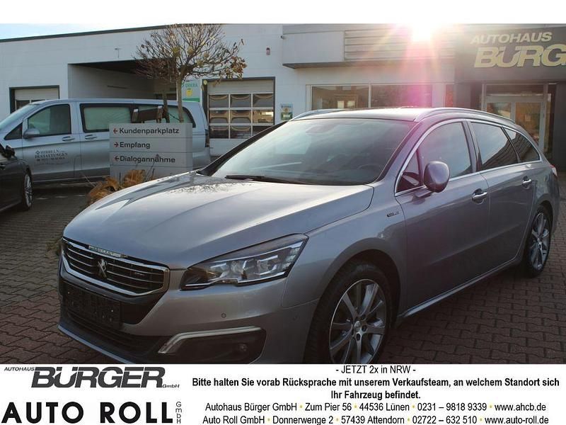 Gebraucht Peugeot 508 SW GT-line 120 PS (88 kW) 2018 Lack grau artense/metallic kla Kombi