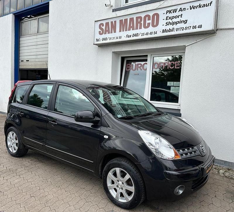 Schwarz Gebraucht 2008 Nissan Note Acenta Van / Kleinbus | 2.990 € (Fairer Preis) - Bild 1/4