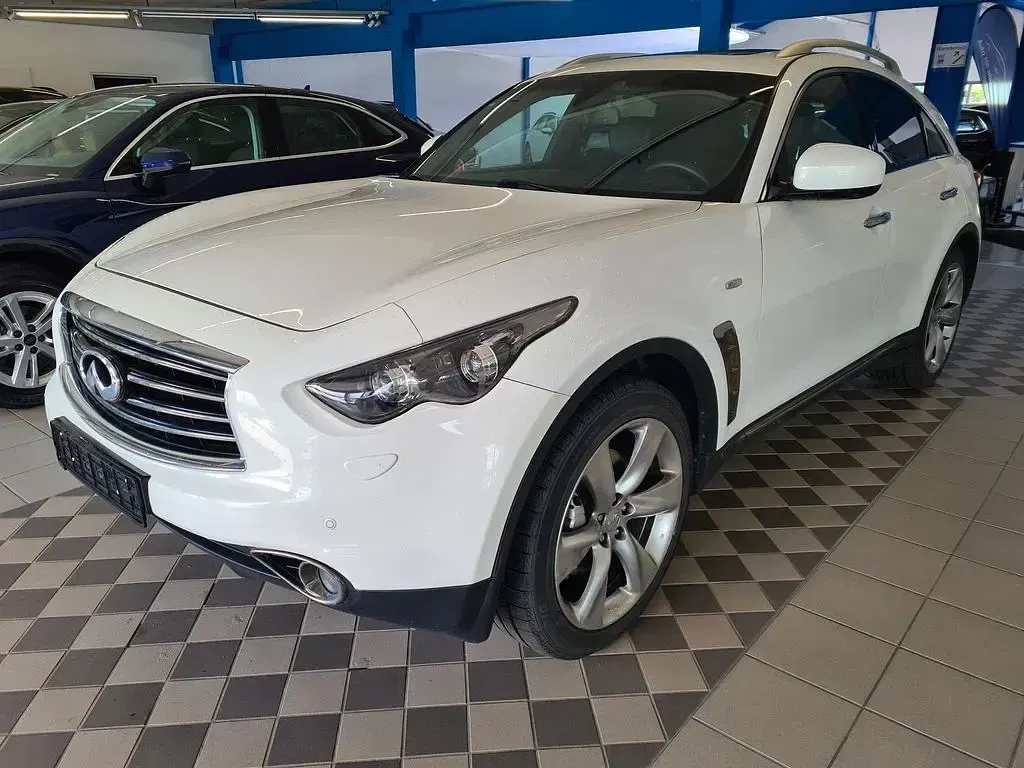 Gebraucht Infiniti QX70 238 PS (175 kW) 2014 Weiß SUV