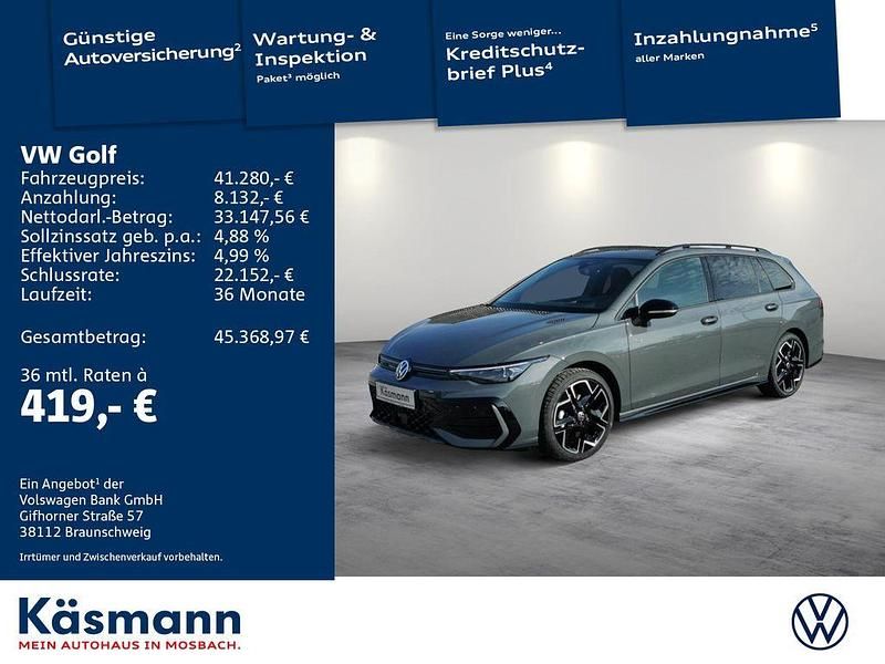 Grau Gebraucht 2025 VW Golf VIII R-line Kombi | 41.280 € - Bild 1/4