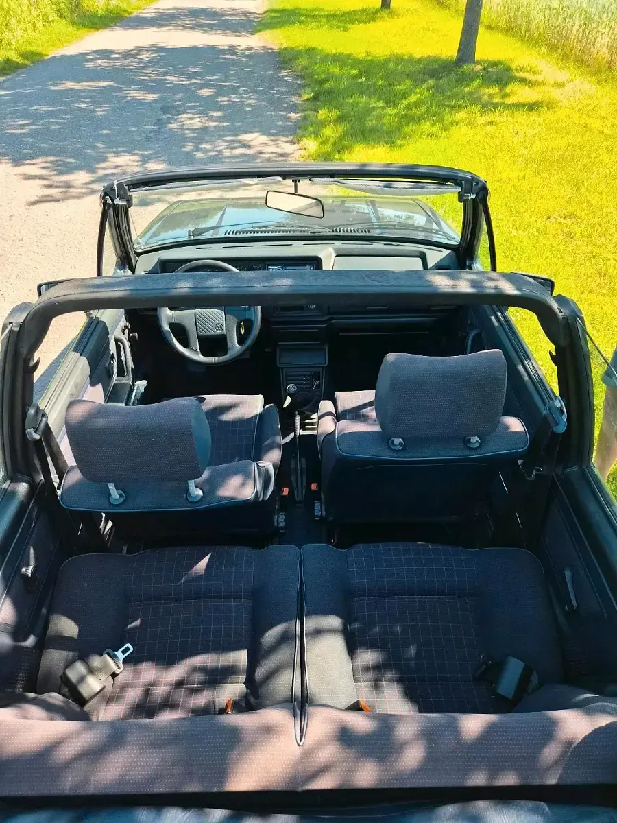 Gebraucht VW Golf Cabriolet 70 PS (51 kW) 1989 Blau Cabrio