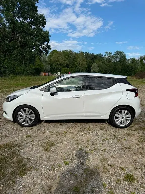 Gebraucht Nissan Micra Tekna 101 PS (74 kW) 2020 Weiß Kleinwagen