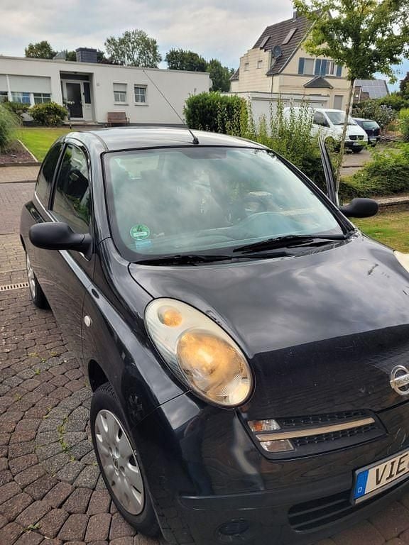 Schwarz Gebraucht 2007 Nissan Micra C+C Visia Cabrio | 3.000 € (Fairer Preis) - Bild 1/3