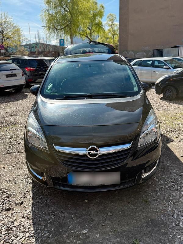 Gebraucht Opel Meriva 116 PS (85 kW) 2015 Schwarz Van / Kleinbus