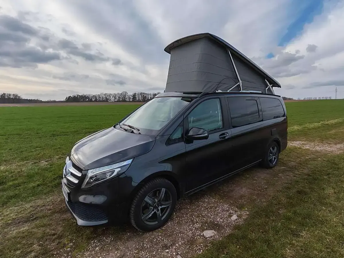 Gebraucht Mercedes V250 Marco Polo 190 PS (139 kW) 2020 Schwarz Van / Kleinbus