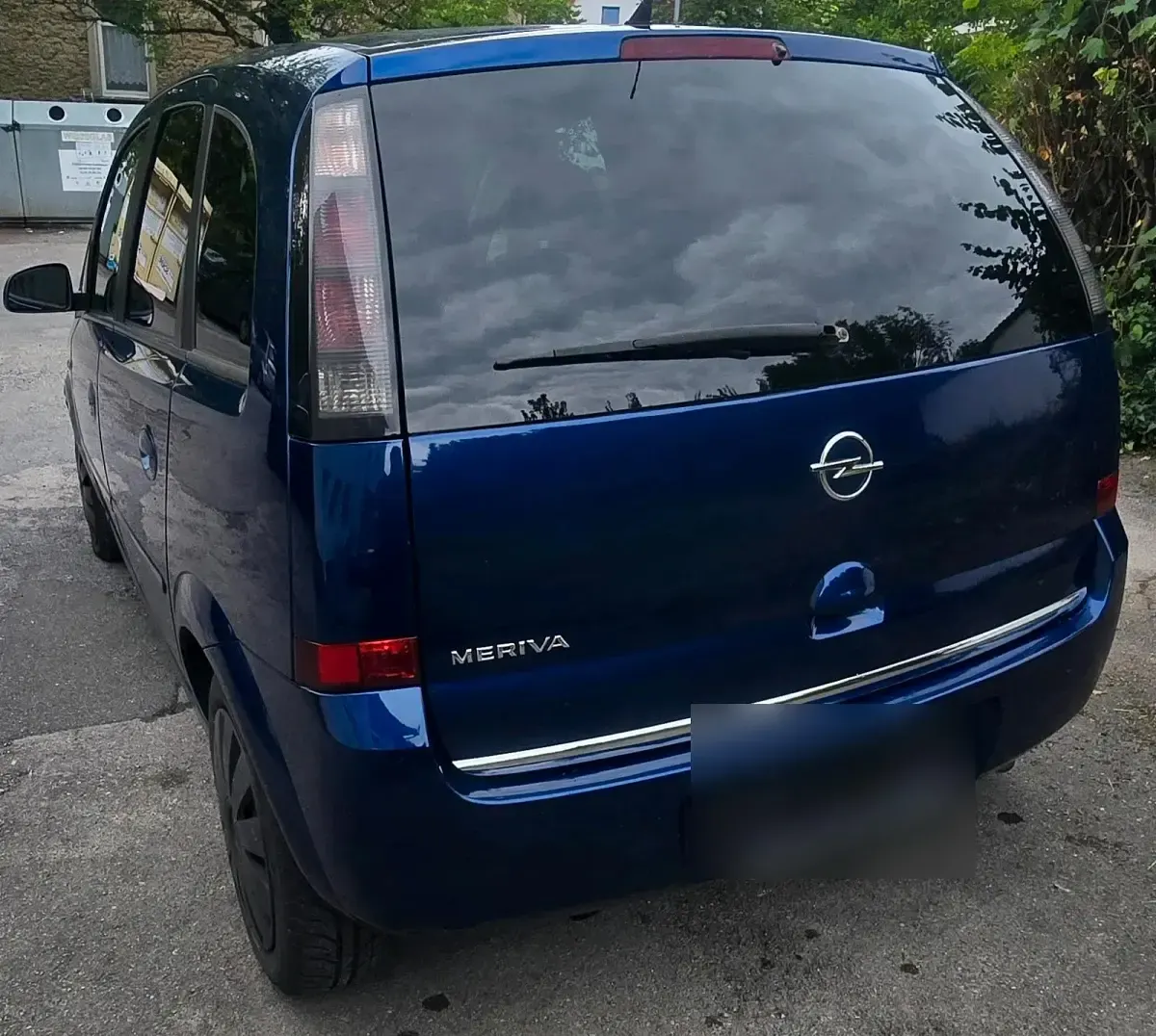 Gebraucht Opel Meriva 90 PS (66 kW) 2007 Blau Van / Kleinbus