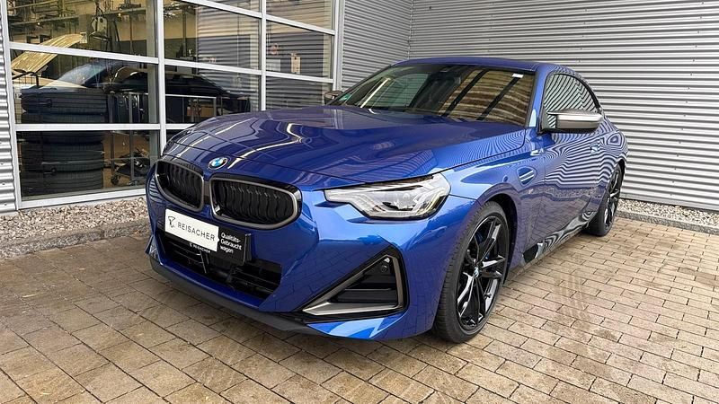 M portimao blau metallic Gebraucht 2024 BMW M240 M Sport | 47.498 € (Superpreis) - Bild 1/4