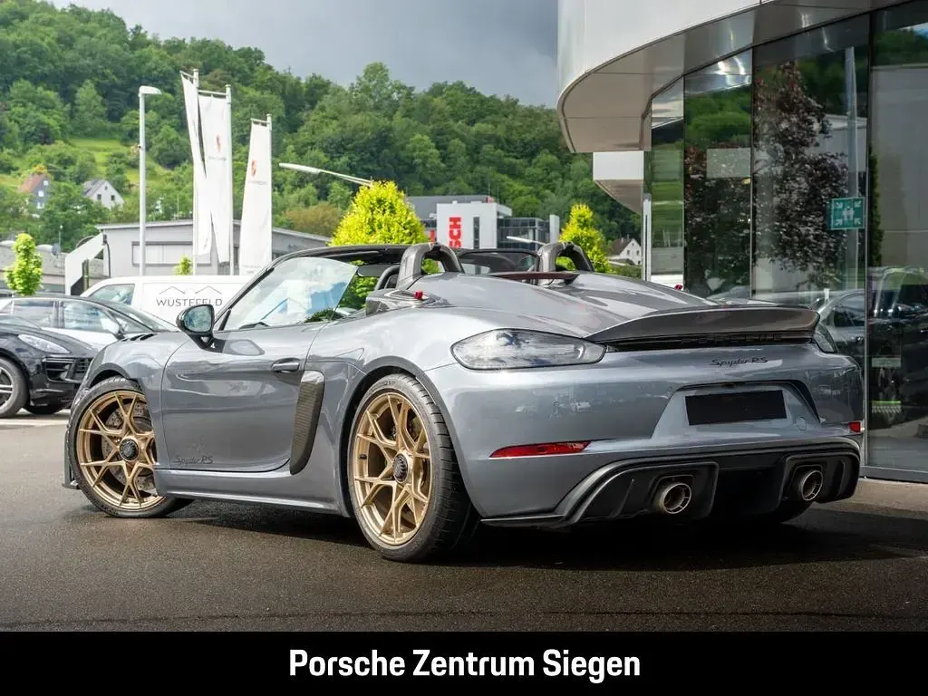Gebraucht Porsche 718 Spyder RS Chrono 500 PS (367 kW) 2024 Grau Cabrio