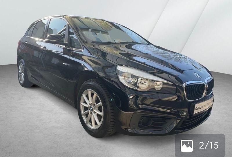 Gebraucht BMW 216 Active Tourer 116 PS (85 kW) 2015 Schwarz Van / Kleinbus