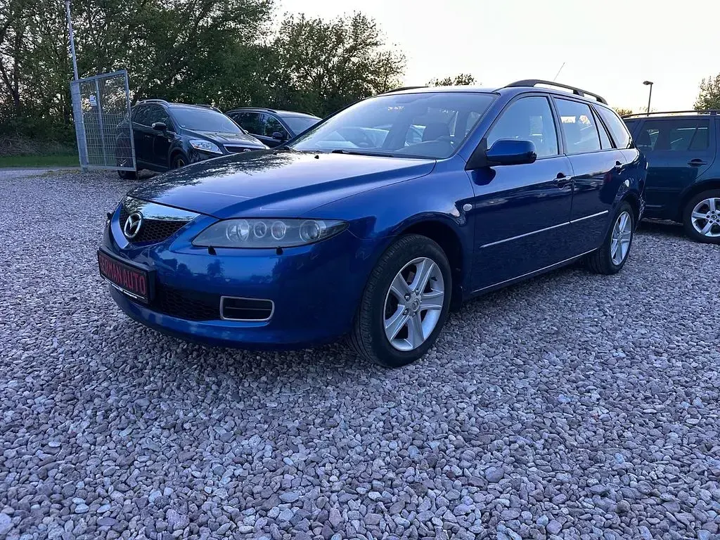 Usata Mazda 6 Active 120 CV (88 kW) 2007 Blu Station wagon