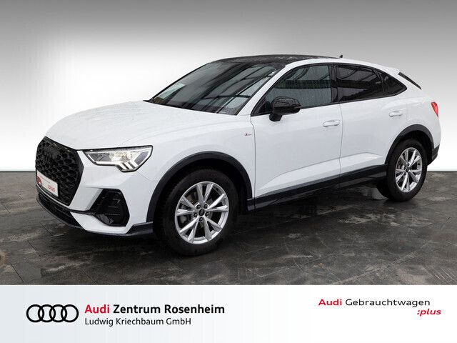 Gletscherweiß metallic Gebraucht 2023 Audi Q3 Sportback S-Line SUV | 43.480 € (Teuer) - Bild 1/4