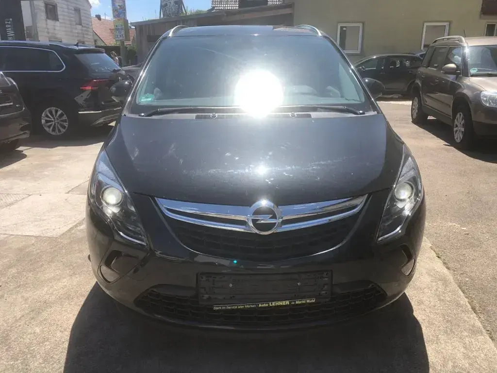 Gebraucht Opel Zafira Tourer 170 PS (125 kW) 2015 Schwarz Van / Kleinbus
