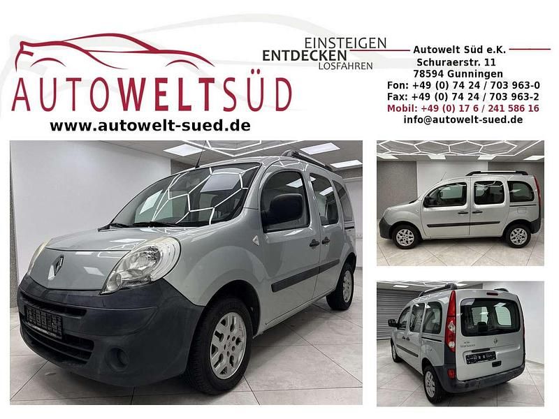 Gebraucht Renault Kangoo Expression 106 PS (77 kW) 2010 Spacegrau metallic Van / Kleinbus