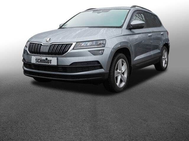 Business grau metallic Gebraucht 2020 Skoda Karoq Ambition SUV | 21.944 € (Fairer Preis) - Bild 1/4