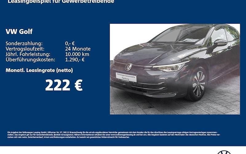 Grau Neu 2025 VW Golf VIII Life Limousine | 33.589 € (Fairer Preis) - Bild 1/4