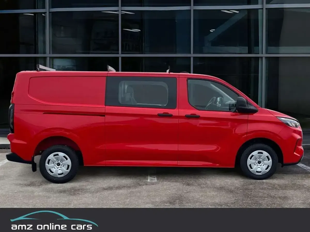 Nouvelle Ford Transit Custom 136 ch (100 kW) 2025 Rouge Berline