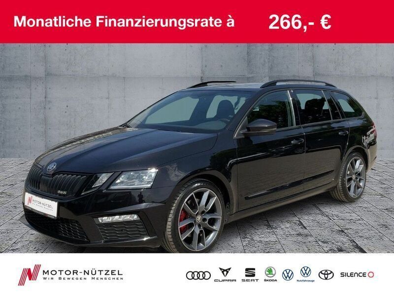 Schwarz magic perleffekt Gebraucht 2020 Skoda Octavia RS Kombi | 20.930 € (Superpreis) - Bild 1/4