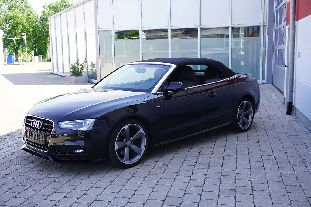 Gebraucht Audi A5 Cabriolet S-Line 190 PS (139 kW) 2016 Schwarz Cabrio