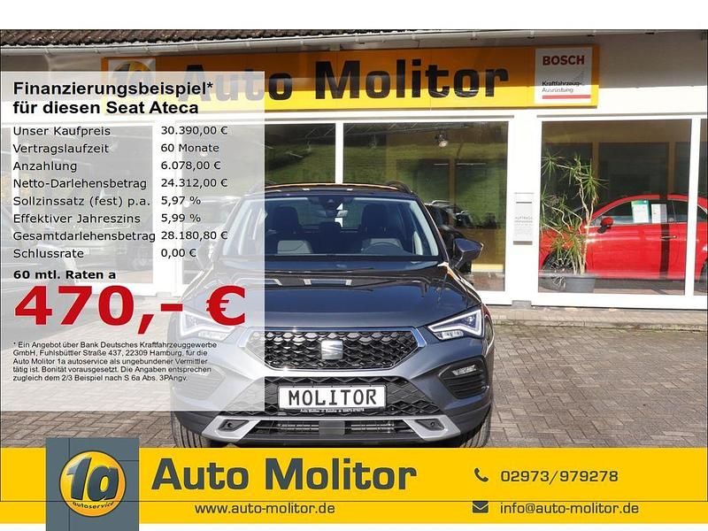 Grau Neu 2025 Seat Ateca Style SUV | 30.390 € (Superpreis) - Bild 1/4