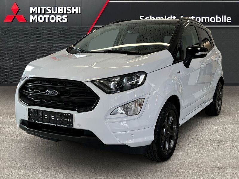 Weiß froten weiß / schwarz metallic Gebraucht 2018 Ford Ecosport ST-Line SUV | 10.970 € (Guter Preis) - Bild 1/4