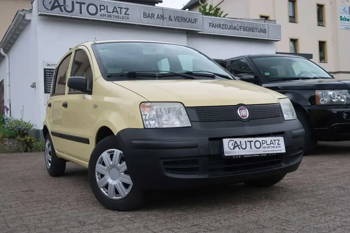 Używany Fiat Panda Active 54 KM (39 kW) 2009 Żółty Hatchback