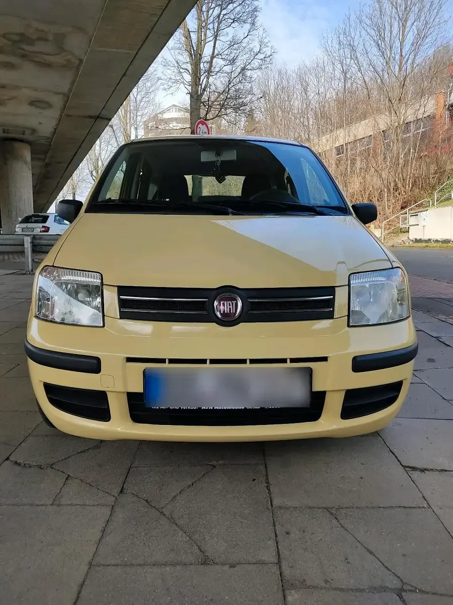 Gebraucht Fiat Panda Dynamic 60 PS (44 kW) 2009 Gelb Kleinwagen