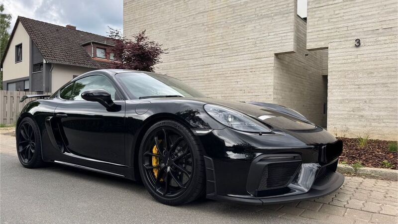 Schwarz Gebraucht 2020 Porsche Cayman GT4 Coupé | 109.000 € (Fairer Preis) - Bild 1/4