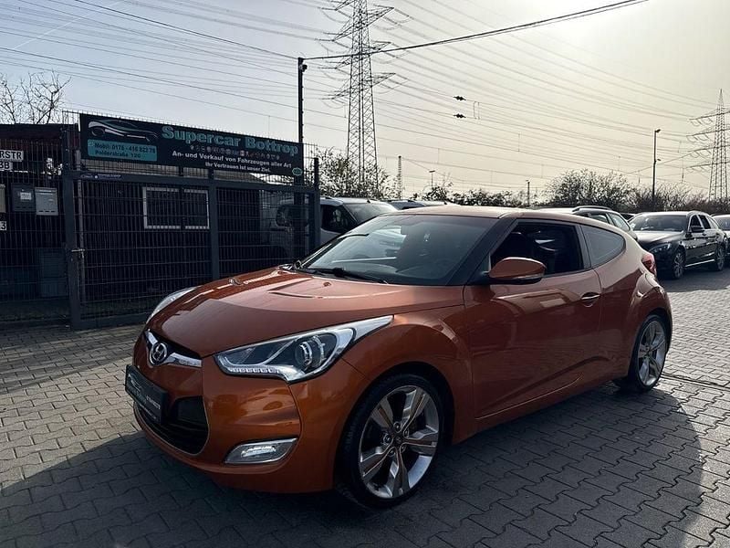 Gebraucht Hyundai Veloster Premium 140 PS (102 kW) 2012 Orange Kleinwagen