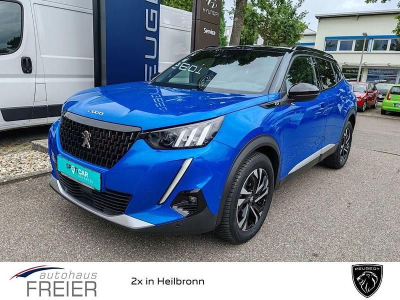 Blau Gebraucht 2021 Peugeot 2008 GTi SUV | 18.990 € (Guter Preis) - Bild 1/4