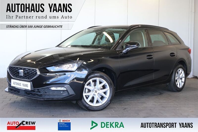 Mitternachtsschwarz Gebraucht 2021 Seat Leon ST Style Kombi | 19.469 € (Guter Preis) - Bild 1/4