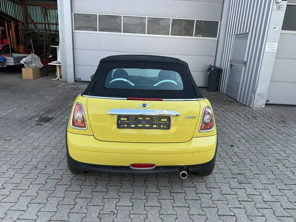 Gebraucht Mini Cooper Cabriolet 120 PS (88 kW) 2009 Grün Cabrio