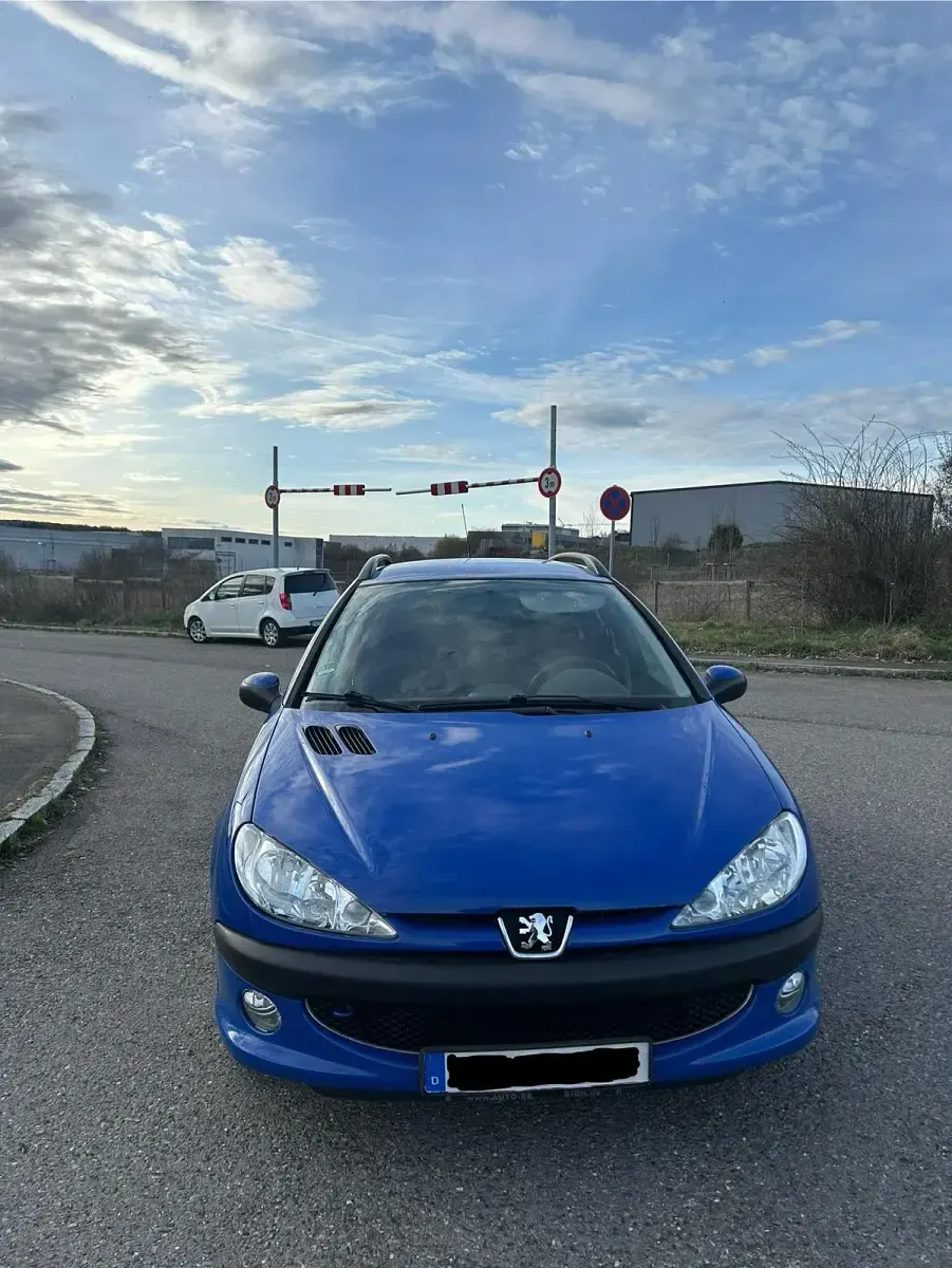 Gebraucht Peugeot 206 87 PS (63 kW) 2005 Blau Kombi