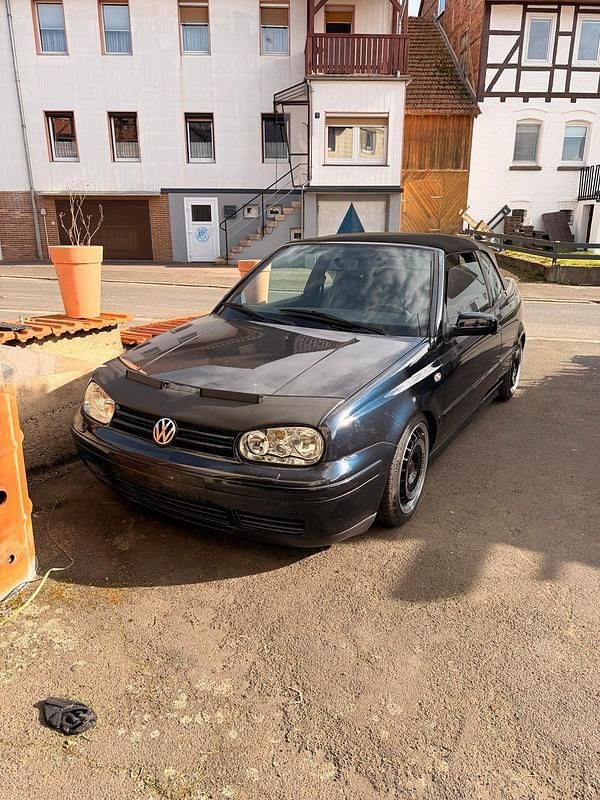Gebraucht VW Golf Cabriolet 116 PS (85 kW) 2002 Schwarz Cabrio