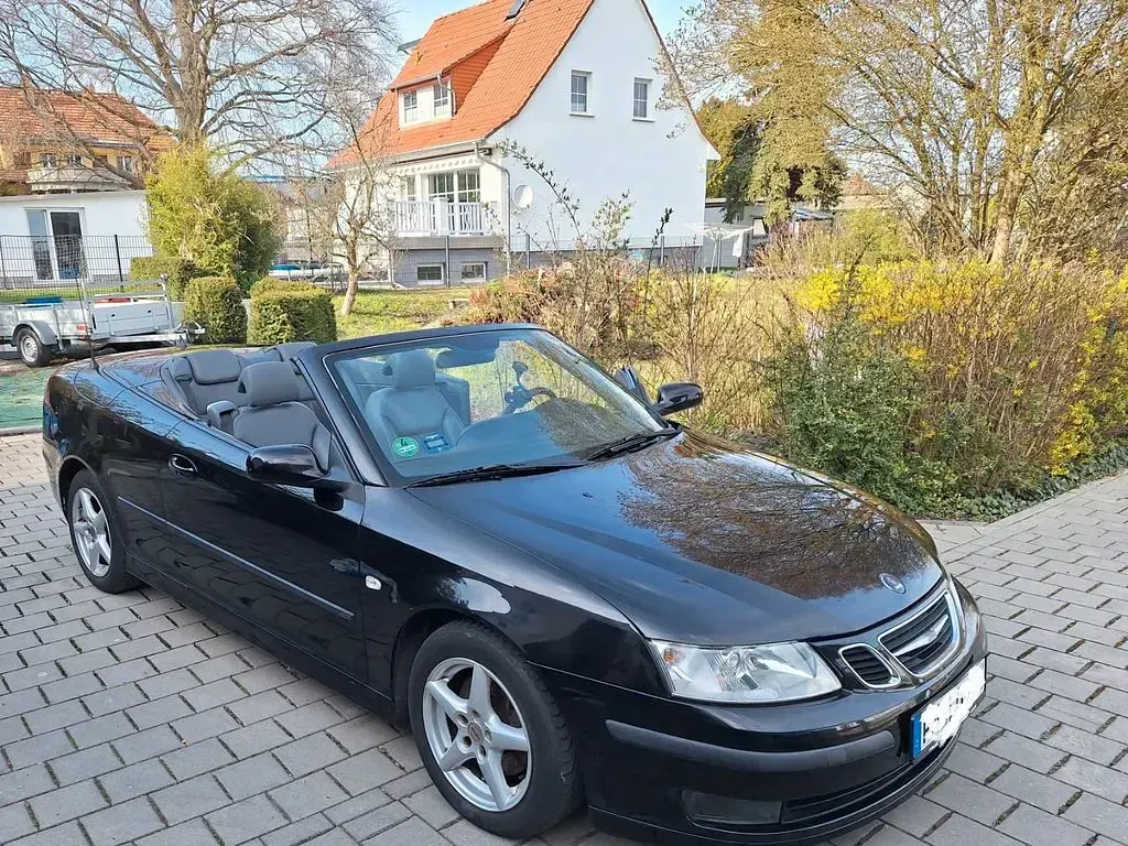 Gebraucht Saab 9-3 Cabriolet Vector 150 PS (110 kW) 2006 Schwarz Cabrio