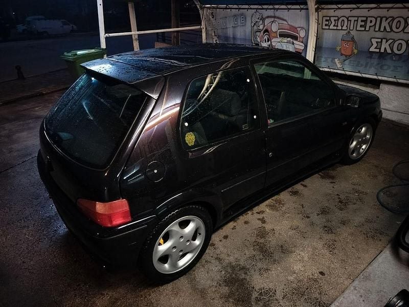 Schwarz Gebraucht 2000 Peugeot 106 GTi Kleinwagen | 7.000 € - Bild 1/4
