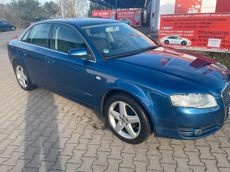 Gebraucht Audi A4 2007 Blau Limousine