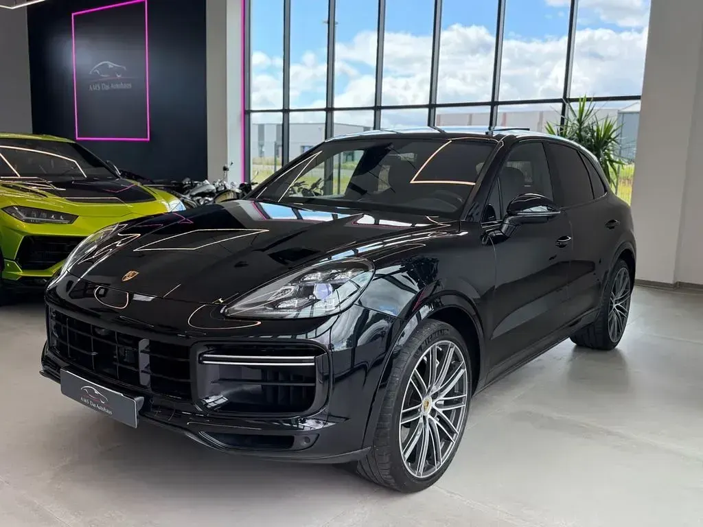 Gebraucht Porsche Cayenne Turbo 549 PS (403 kW) 2018 Schwarz SUV