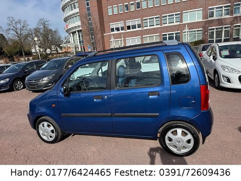 Second-hand Opel Agila 75 CP (55 kW) 2002 Albastru Monovolum
