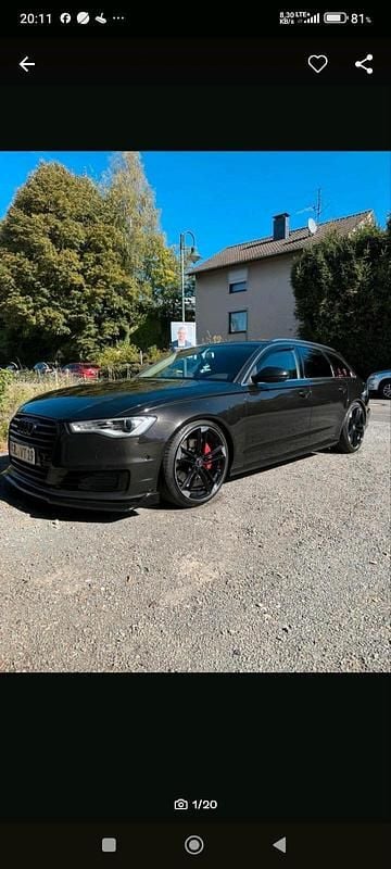 Schwarz Gebraucht 2016 Audi A6 Kombi | 13.250 € (Guter Preis) - Bild 1/4