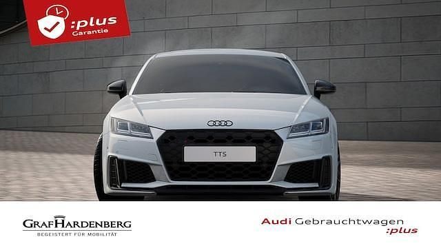 Gletscherweiß metallic Gebraucht 2023 Audi TTS Competition Coupé | 64.999 € - Bild 1/4